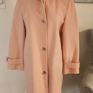 Wool walking coat